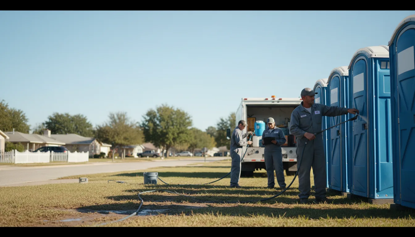 Long-Term Portable Toilet Rental in Georgiana, AL near me